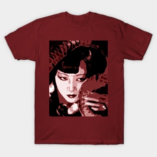 DAUGHTER OF THE DRAGON Maroon T-Shirt